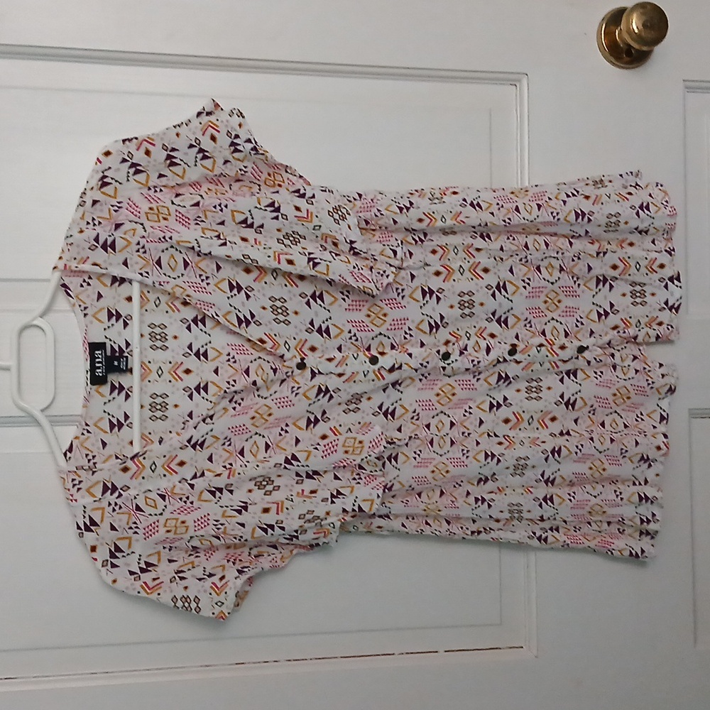 a.n.a Flutter Sleeve Blouse